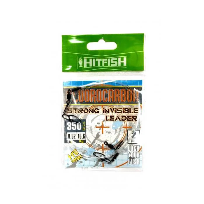 HITFISH Fluorokarboninis pavadėlis – 400mm. d 0.40 19.6kg (2 vnt./pak.), FSIL-400/70