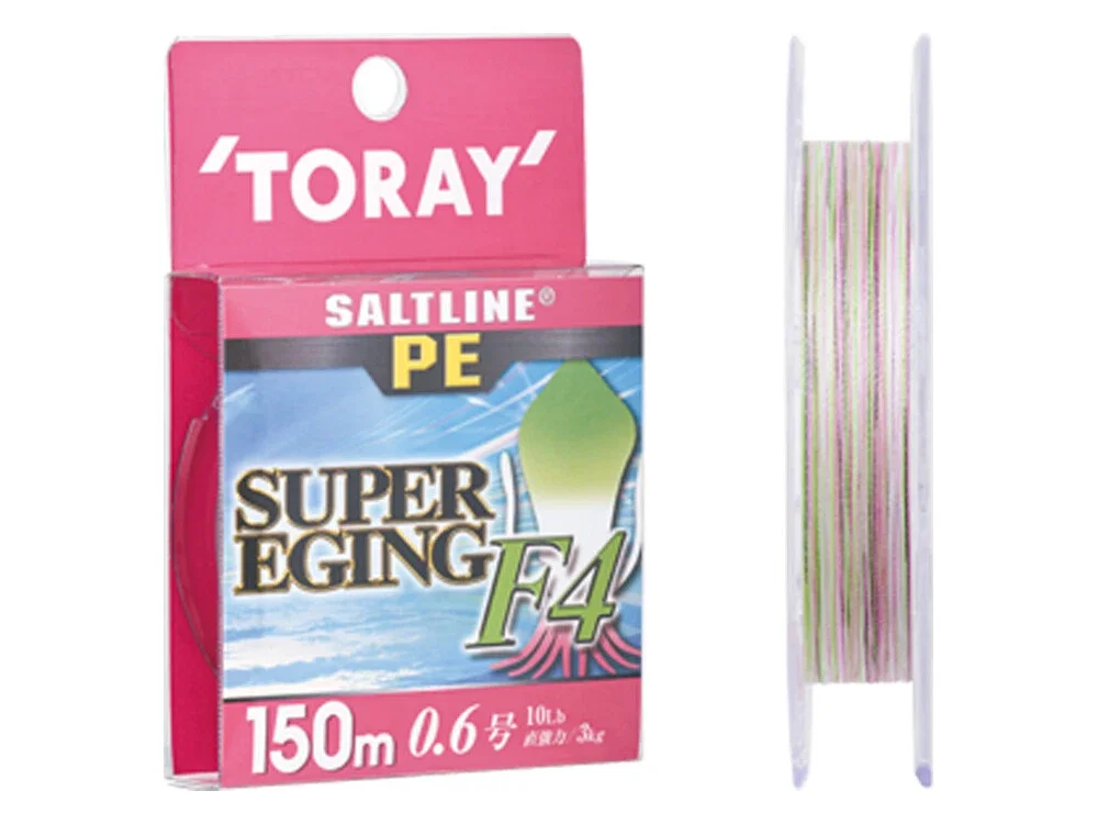 Toray Salt Line PE Super Egging F4 150m – F72F Saltline PE Super Eging F4 150m 1#