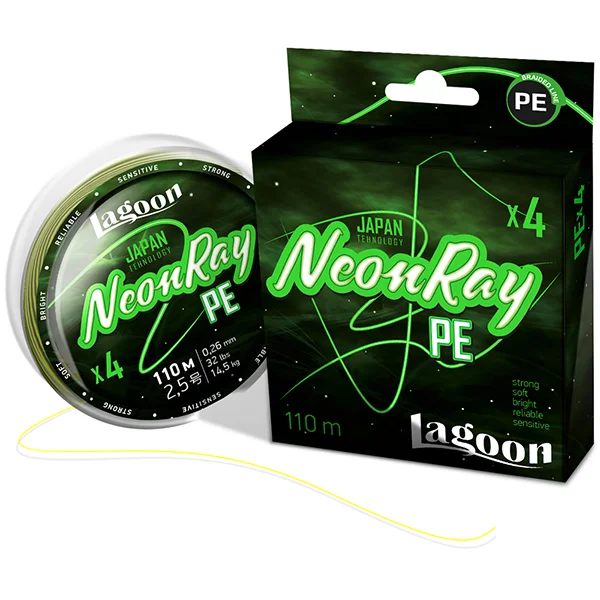 Pintas valas Lagoon NeonRay 110m, fluo-yellow / fluo-green