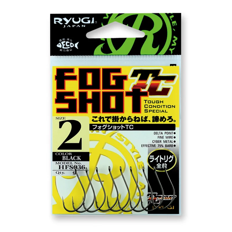 SASAME drop shot kabliukai HFS036 Fogshot TC