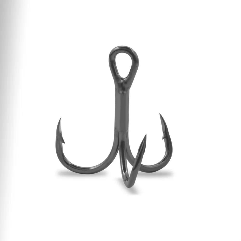 Trišakiai kabliukai Gurza Round treble hook ST -48 TORNADO BC