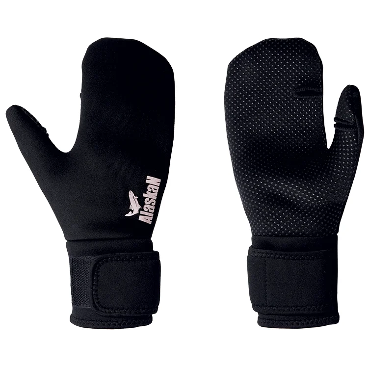 Kumštinės pirštinės neoprene (red/black) (black/black)