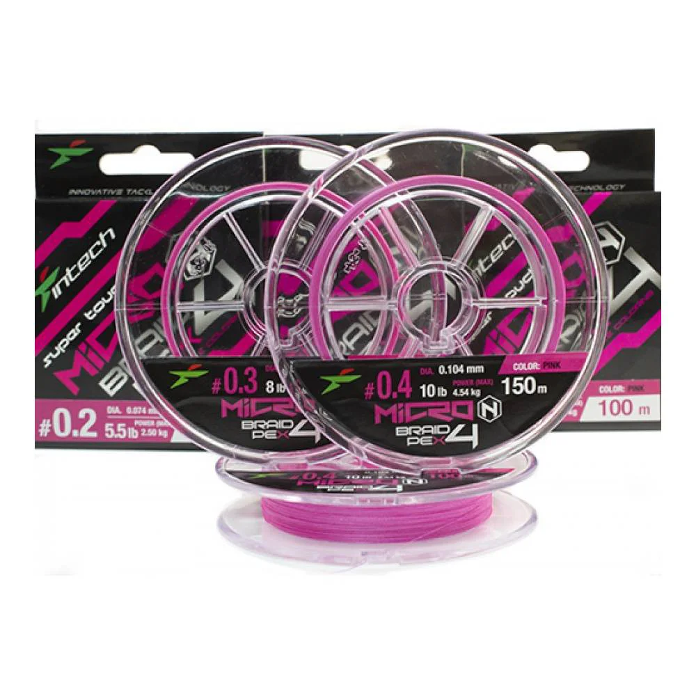Pintas valas Intech MicroN PE x4 100m