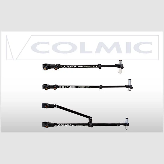 Meškerės atrama Colmic FEEDER ARM: DOUBLE + 10cm BAR  (D. 36mm)