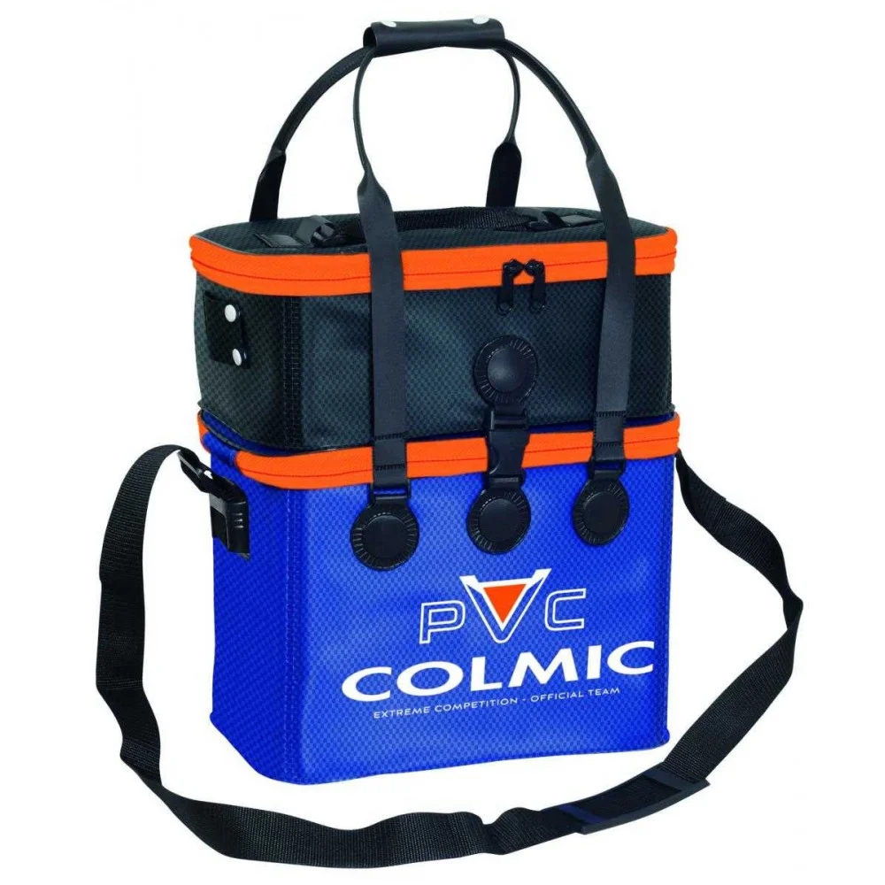 PVC krepšys Colmic PVC: JAGUAR SMALL (36×25 x (h.23 + h.13cm)
