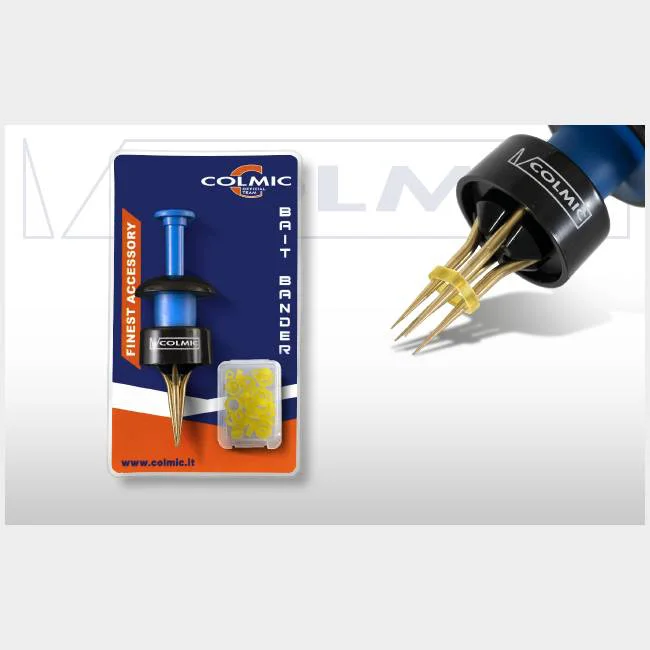Masalų gumelės Colmic BAIT BANDER + 30pc BANDS (4-6-8mm)