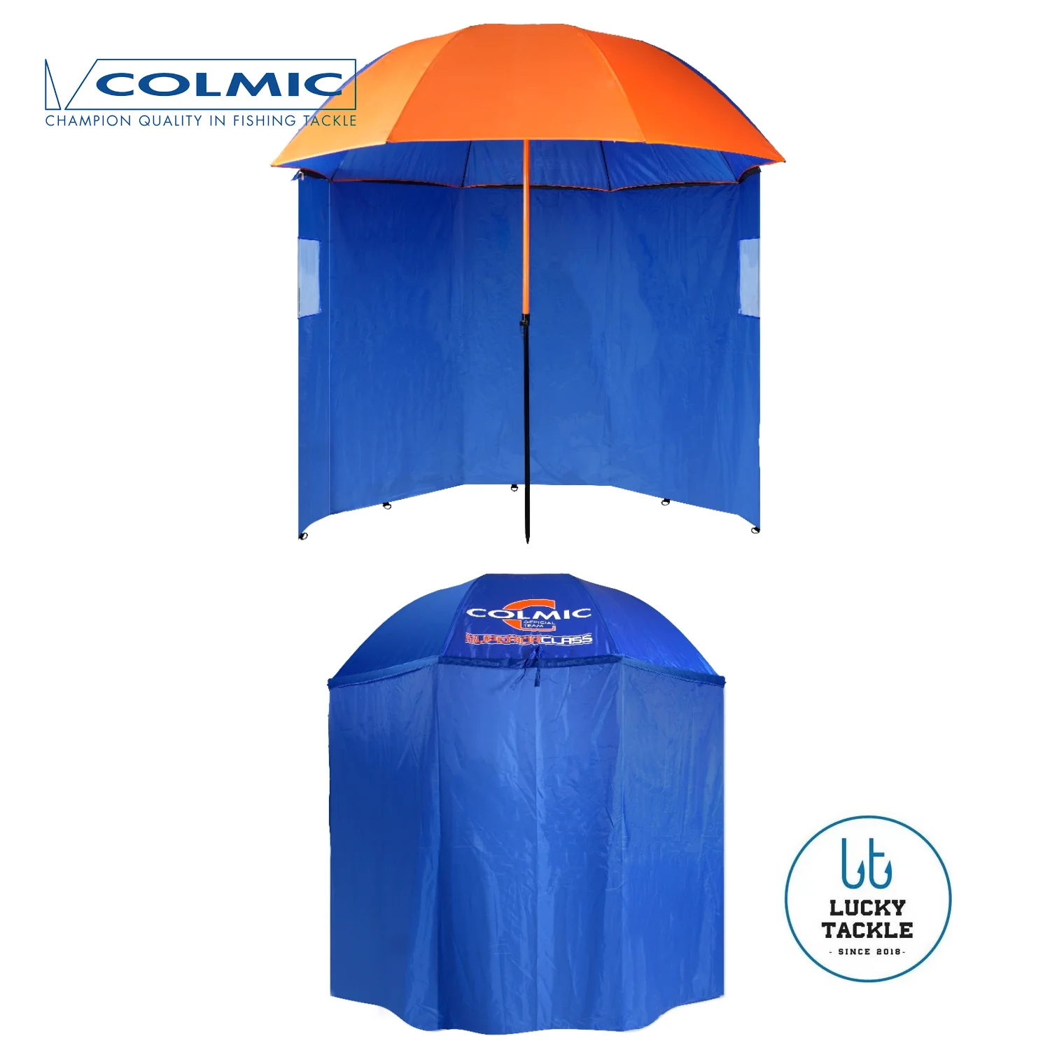 Skėtis COLMIC UMBRELLA WITH TENT – 2.20mt, OMH14C