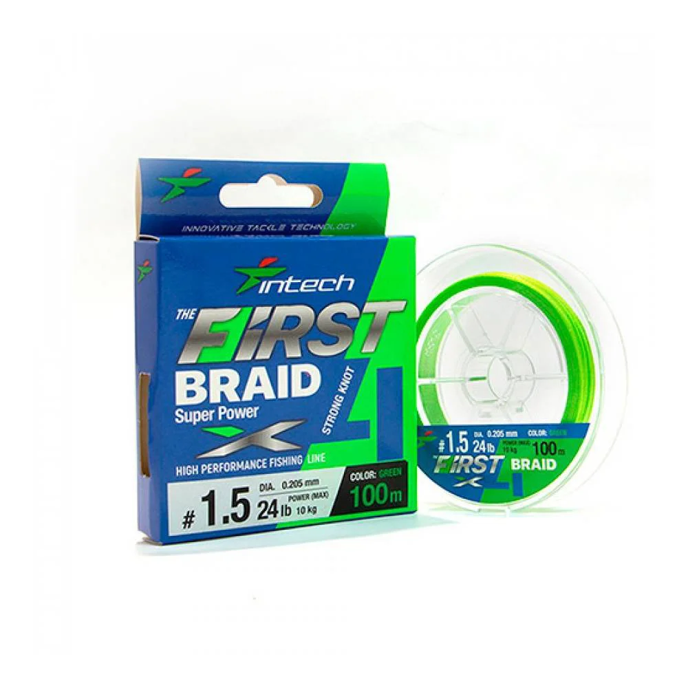 Pintas valas Intech First Braid X4 150m