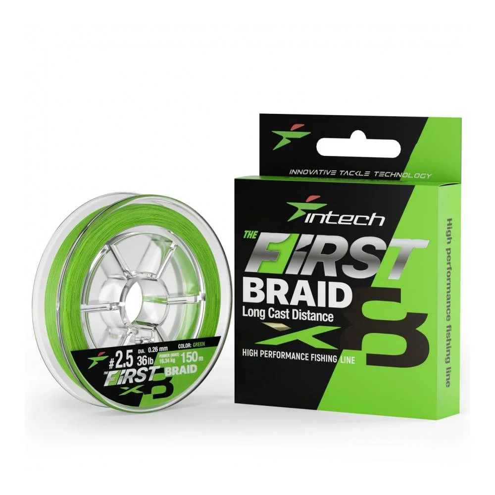 Pintas valas Intech First Braid X8 150m