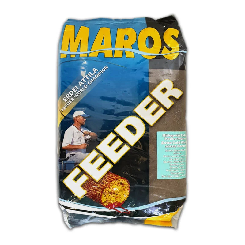 Jaukas MAROS Feeder Extra 1kg – Extra Žiobris-ūsorius (šaltam vandeniui)