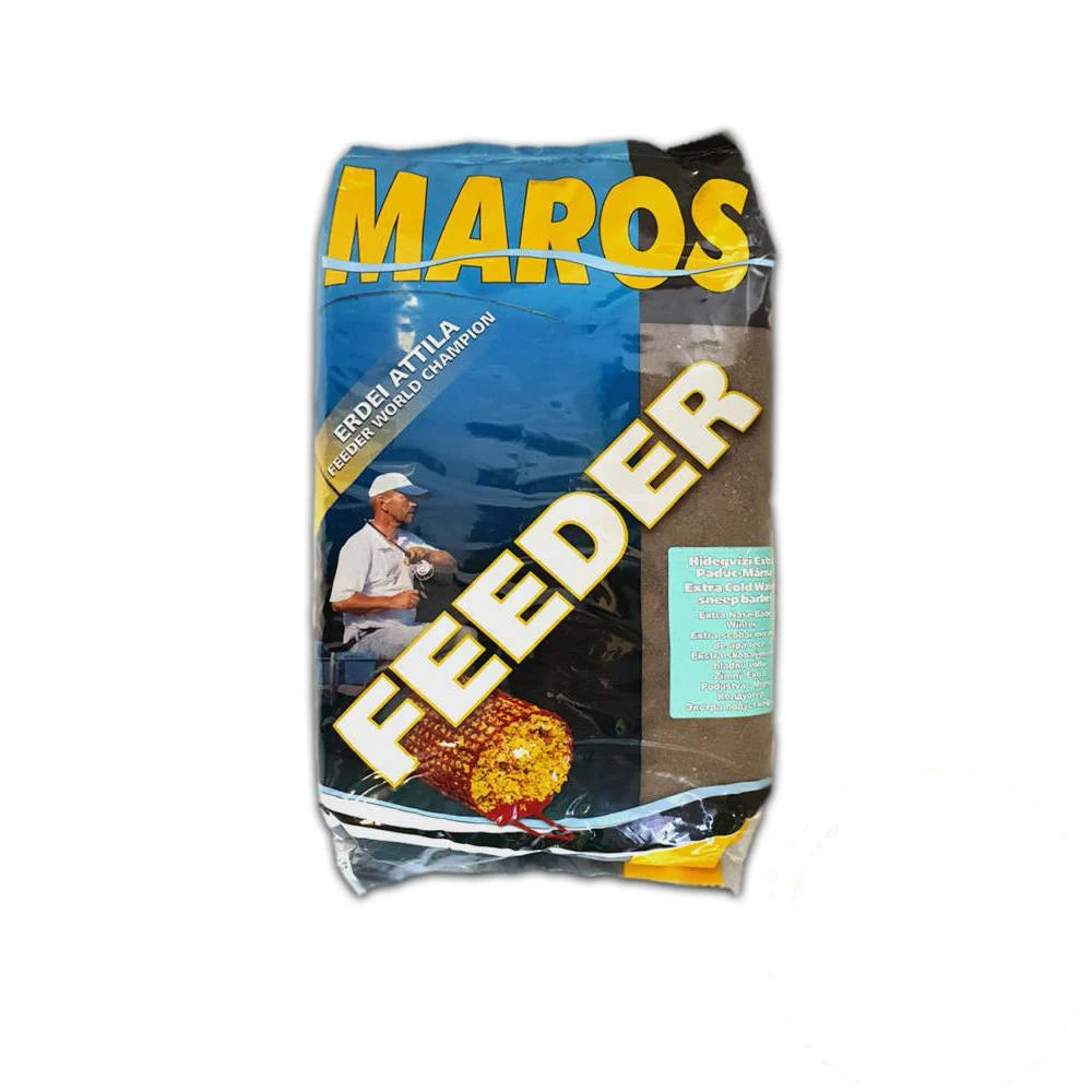 Jaukas MAROS Feeder Extra 1kg – Extra Karpis (šaltam vandeniui)
