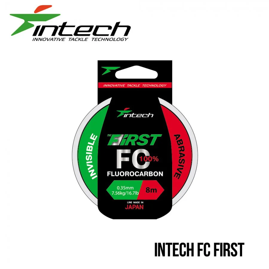 Fluorokarbono valas Intech FC First 8m