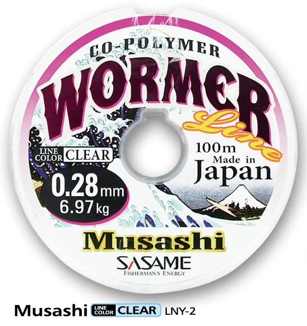 SASAME valas LNY-2 Nylon MUSASHI 100m
