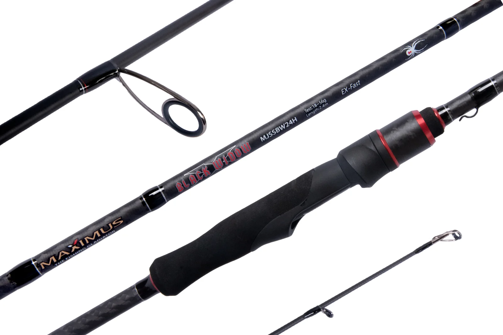 Spiningas Maximus Black Widow Heavy Jig-X