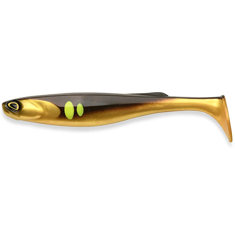 Silikoninis masalas FishUp RAM Shad – #354 – Gold Ayu