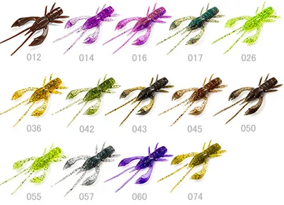 Silikoninis masalas FishUp Real Craw – #019- Motor Oil/Red