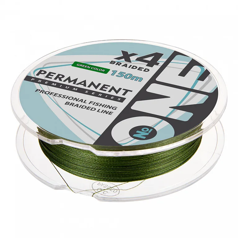 Braided line IAM №ONE PERMANENT 4Х – Pintas valas IAM №ONE PERMANENT 4X 0.30mm 18.60kg