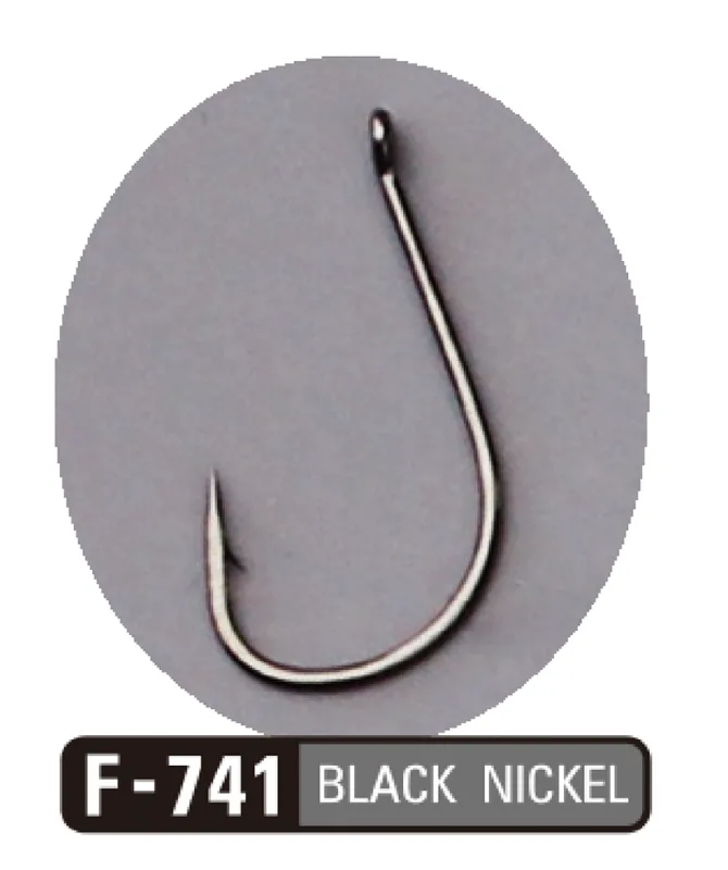 SASAME kabliukai F-741 KEIRYU RINGED NS – Nr.6, 15pcs/pack,
