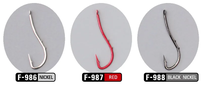 SASAME kabliukai F-988 RYUSEN W-HOLD NS – Nr.6, 14pcs/pack,