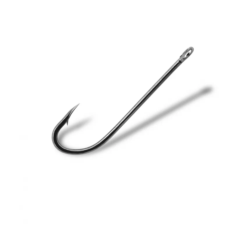 Kabliukai Gurza PLAIN SHANK Ring BN – #4 - 7 vnt.
