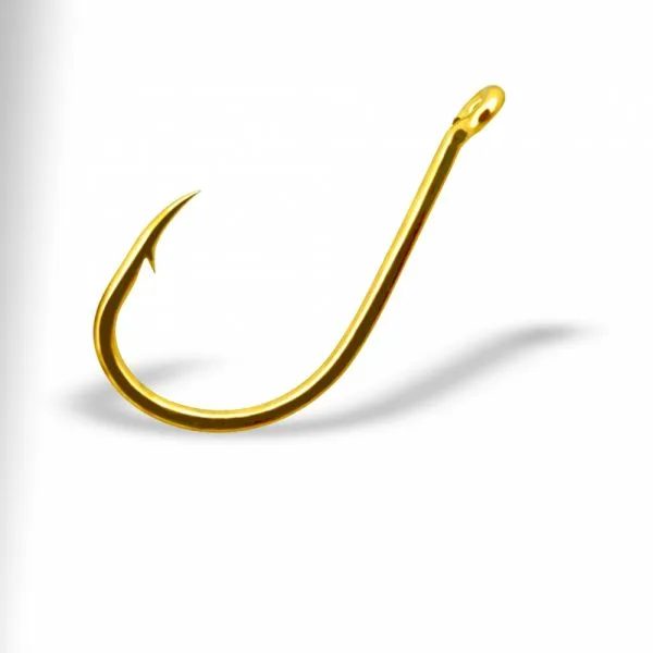 Kabliukai Gurza CHINU-RING Gold – #8 - 10 vnt.