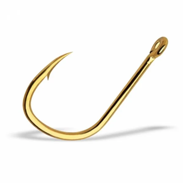 Kabliukai Gurza ISEAMA-Ring Gold – #6 - 10 vnt.