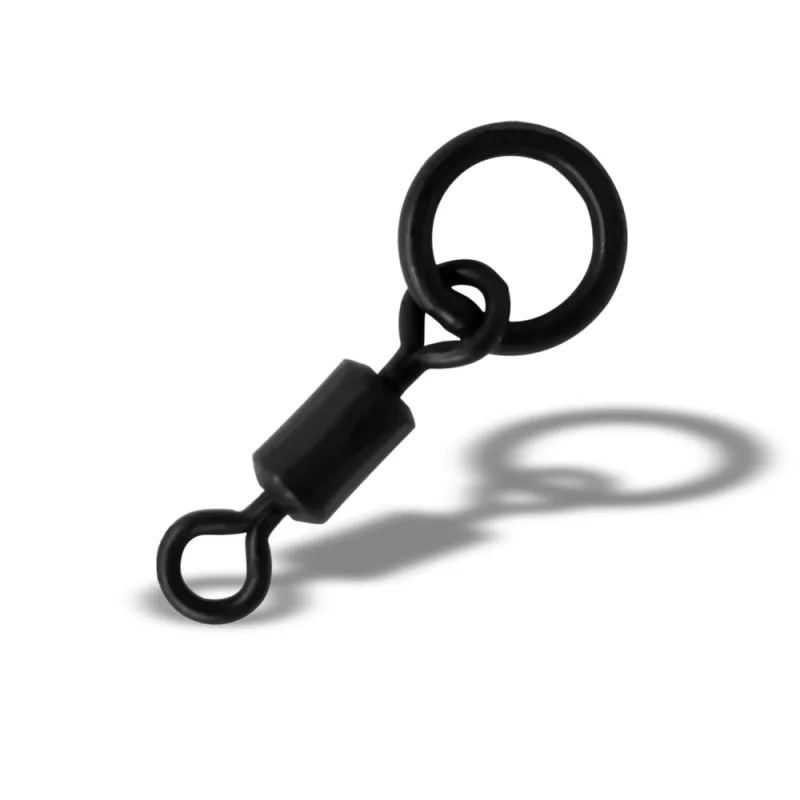 Suktukas su žiedeliu Gurza LONG ROLLING SWIVEL with SOLID RING – #4