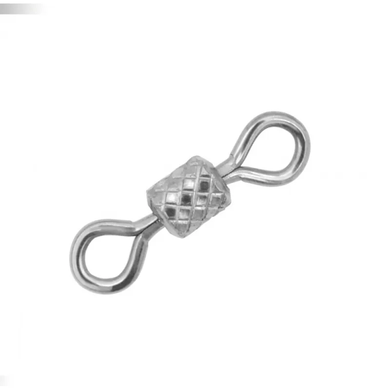 Suktukas Gurza Rolling Ribbed Swivel  BN – #10 - 10 vnt.