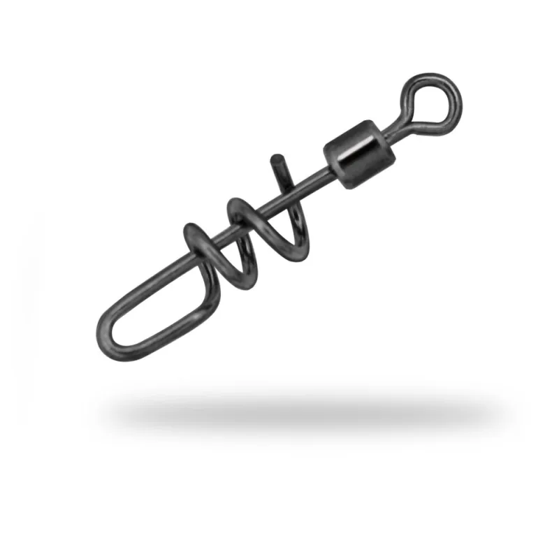 Suktukas  su karabinu Gurza Rolling swivel / Screwed Snap BN – #8 - 10 vnt.