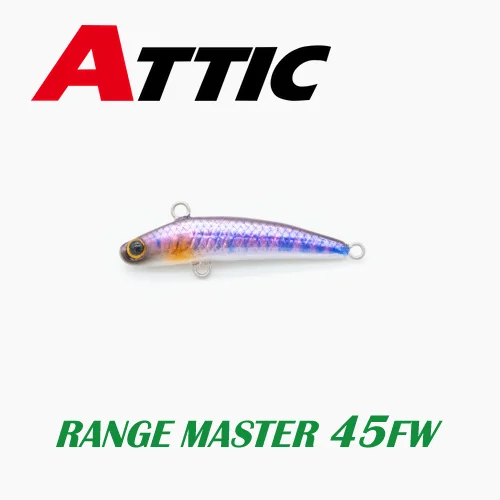 Vobleris ATTIC Range Master – FW #4 silver shad