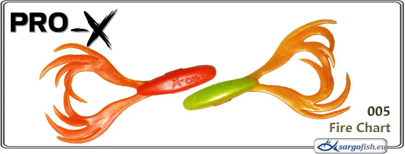 Silikoninis masalas PRO-X Beauty Frog – Fire Chart