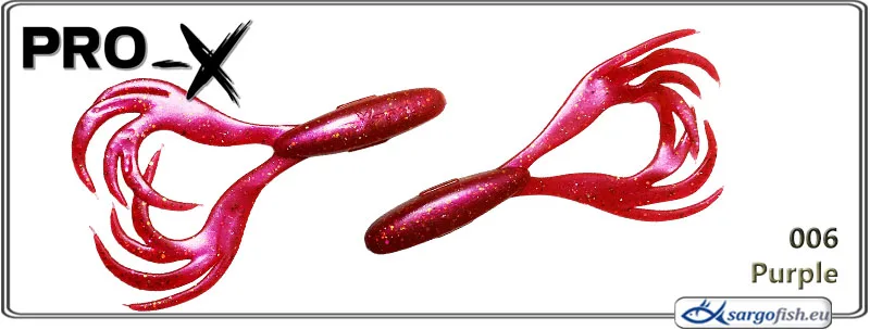 Silikoninis masalas PRO-X Beauty Frog – Purple