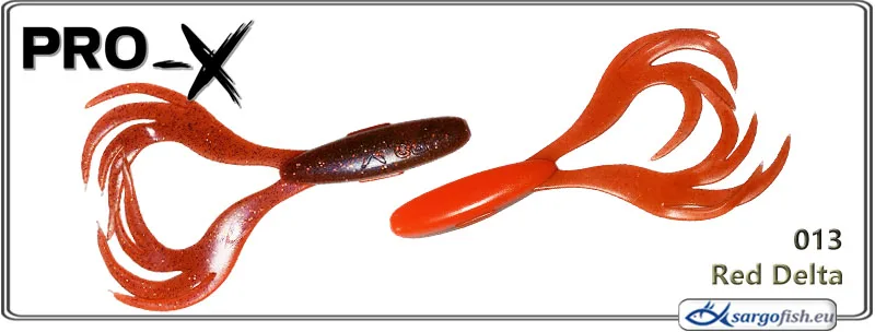 Silikoninis masalas PRO-X Beauty Frog – Red Delta