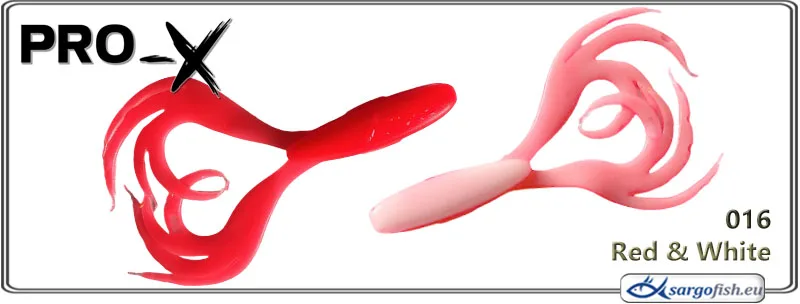 Silikoninis masalas PRO-X Beauty Frog – Red & White