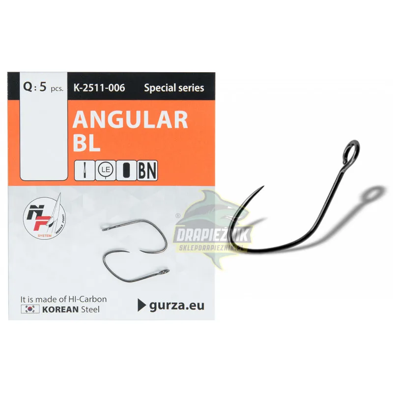 Kabliukai Gurza ANGULAR BL BN – #4