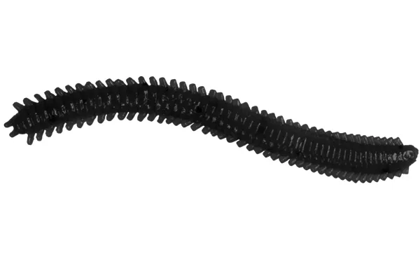 Silikoninis masalas LureMax RAG WORM 7cm (10 vnt.) – Black