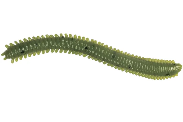 Silikoninis masalas LureMax RAG WORM 7cm (10 vnt.) – Olive