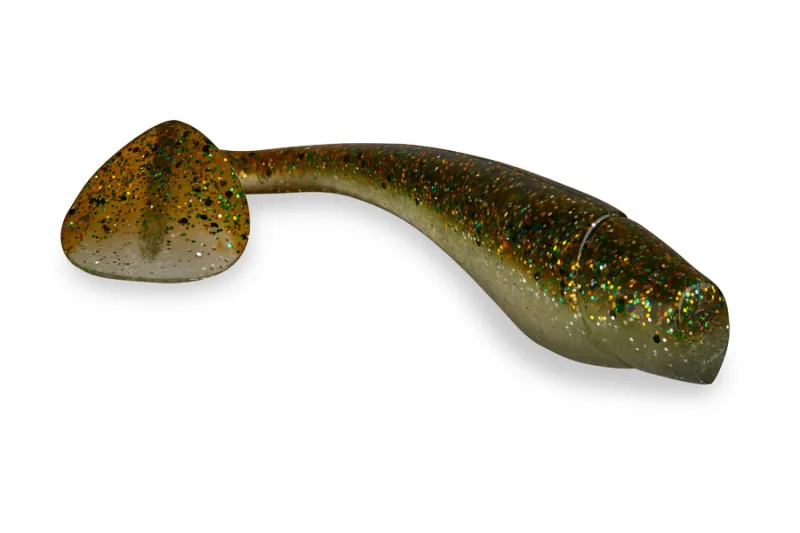AKKOI Silikoninis masalas PUFFY 115 mm (4.5 inch), 11 g, 4 vnt. – OR04