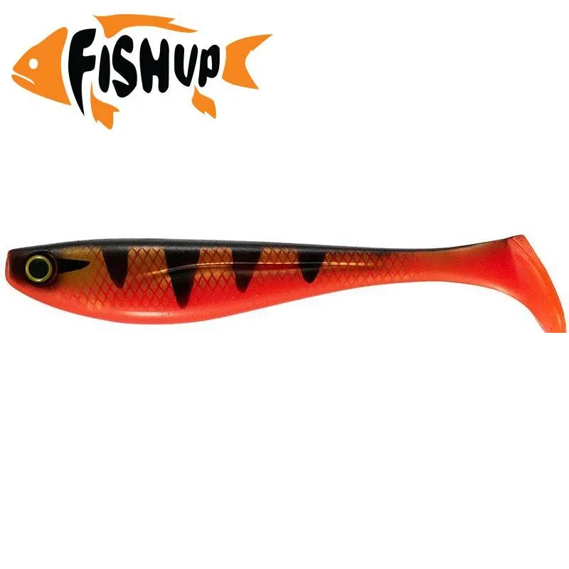 Silikoninis masalas FishUp Wizzle Shad – #353 - Red Tiger