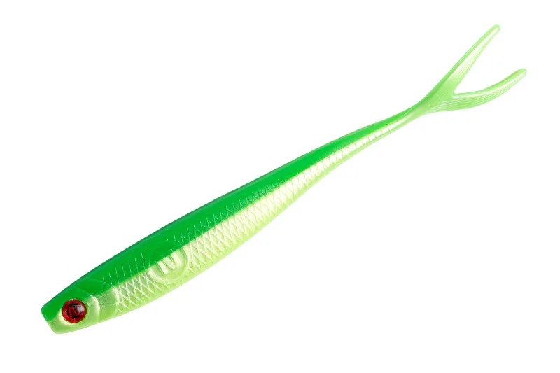 Silikoninis masalas Narval Skinny Slug – #057-Limetreuse