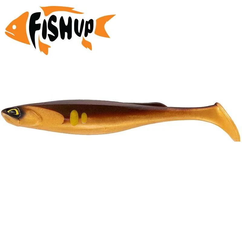Silikoninis masalas FishUp RAM Shad – #354 - Gold Ayu