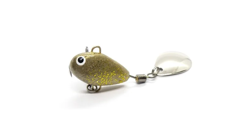 Masalas tail spinner „Hurricane” – Gold glitter
