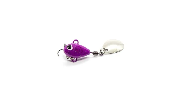Masalas tail spinner „Hurricane” – Violet glitter