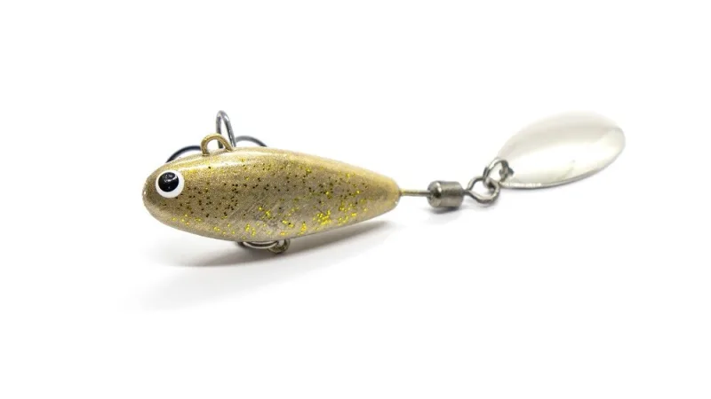 Masalas tail spinner „Hurricane” – Gold glitter