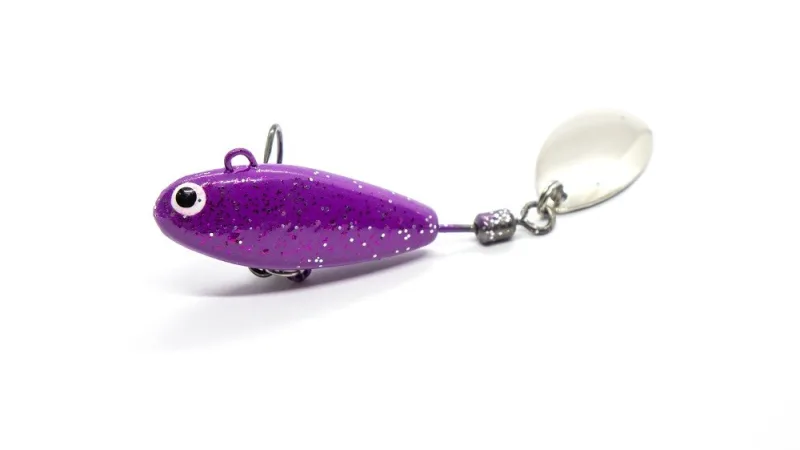 Masalas tail spinner „Hurricane” – Violet glitter