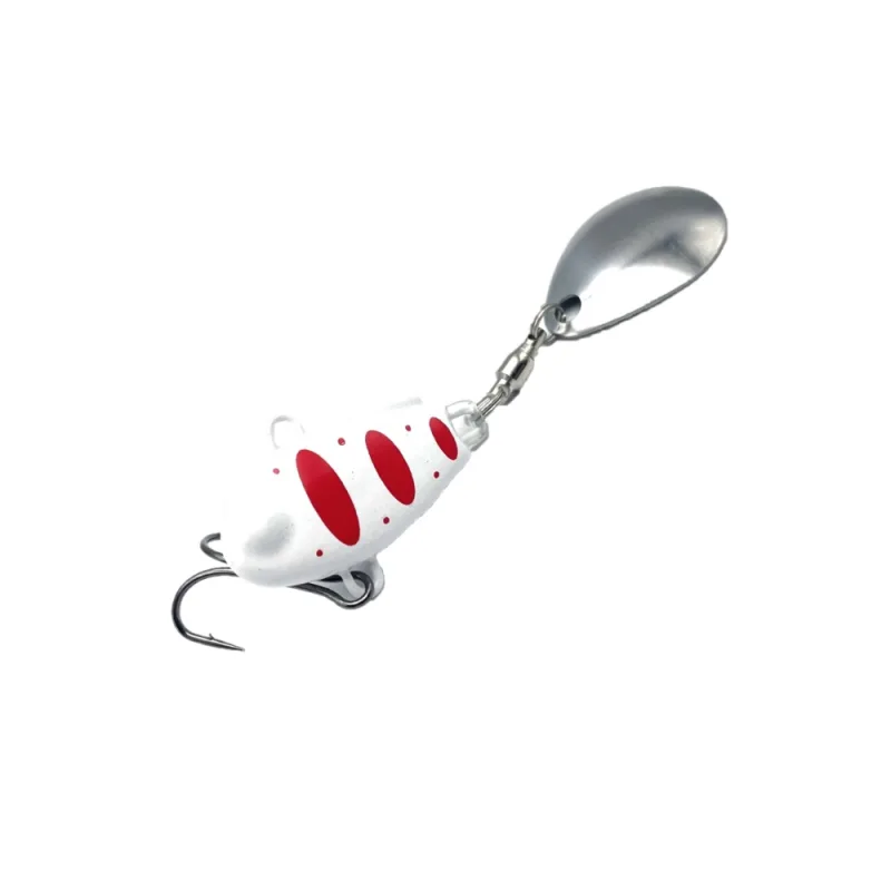 Masalas tail spinner „Hurricane” TC-1 – White-Red