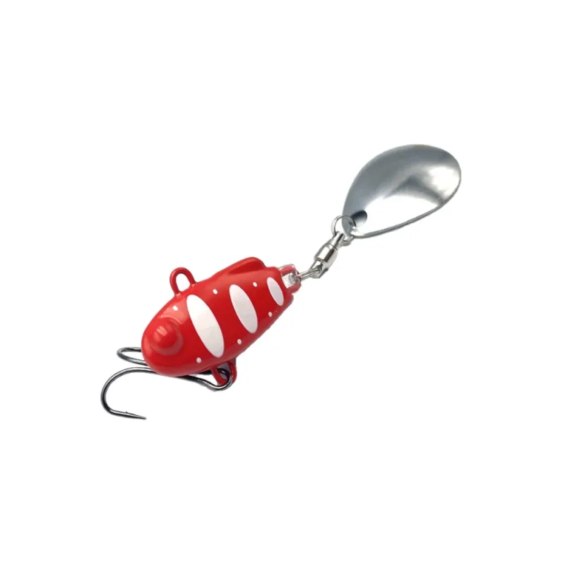 Masalas tail spinner „Hurricane” TC-1 – Red-White