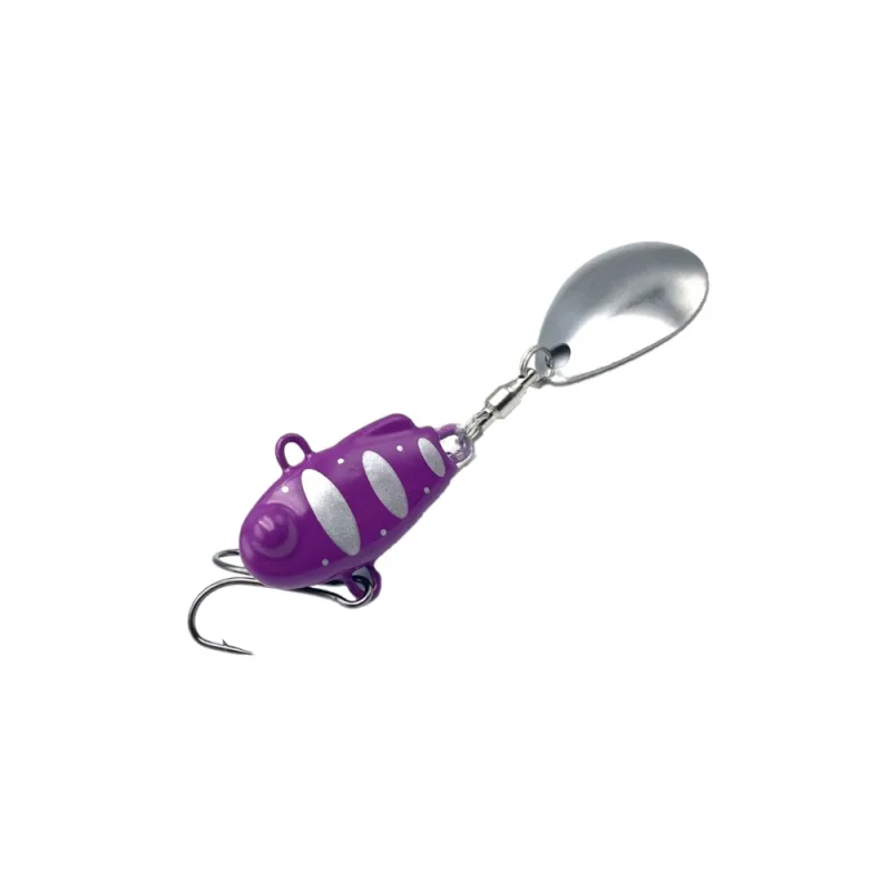 Masalas tail spinner „Hurricane” TC-1 – Purple-Silver