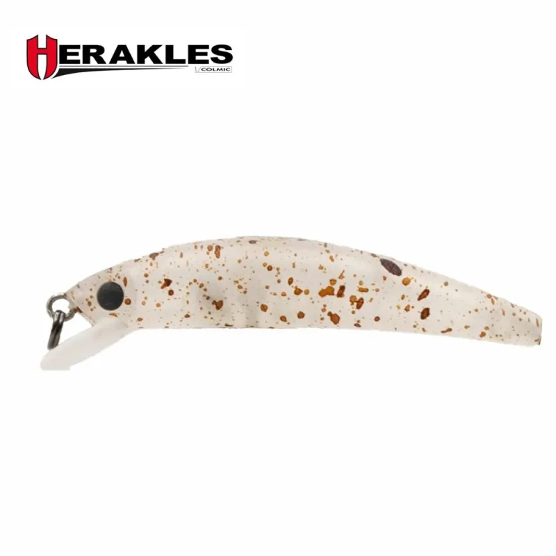 Vobleris HERAKLES TESER 50F 50mm 2,3g (Floating) – Ghost Pellet