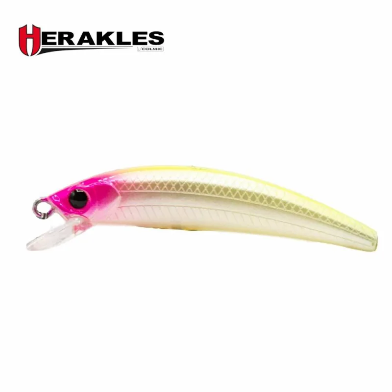 Vobleris HERAKLES TESER 50F 50mm 2,3g (Floating) – Pink Head Chart.